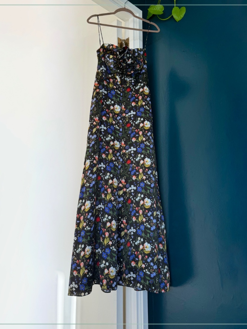 $2490 The Vampire’s Wife Paradise Road Liberty Silk Satin Runway Dress - Picture 10 of 14